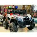 Электромобиль детский багги HSD-800 белый полноприводный 4WD
