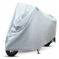 Защитный чехол-тент на мотоцикл / Водонепроницаемый, универсальный 3XL (265x105x125)