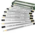 Faber-Castell Набор карандашей чернографитных Grip 2001 В, с ластиком, 12 шт (117201), 12 шт.