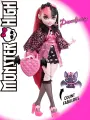 Кукла Monster High Draculaura, коллекционная, 29 см, черно-розовая
