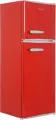 Холодильник ARDFRR120, с верхней морозильной камерой, красный