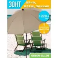 Зонт пляжный большой складной Green Glade А1193