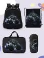 Рюкзак школьный Impreza с мешком для обуви, папкой и пеналом A177