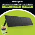 POWERWIN PWS110 Складная солнечная панель 110 Вт ETFE IP65 Серия / Параллельный КПД 24% Прочный регулятор напряжения Быстрый выход QC RV