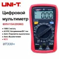 LCD AC DC 600V 10A Цифровой Мультиметр Портативный Цифровой Мультиметр Амперметр Вольтметр Тестер Сопротивления UT33D+