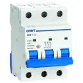 Выключатель автоматический модульный 3п D 4А 6кА NB1-63 (R) | код 179720 | CHINT (2шт. в упак.)