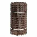 Сетка садовая пластиковая квадратная 33х33 мм, 0,5х20 м профи коричневая