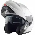 Мотошлем модуляр NOS “NS-15F WHITE FLIP-UP”, белый, унисекс, размер XL