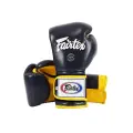 Боксерские перчатки Fairtex Mexican Style BGV9 Black/Yellow (12 унций)