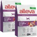 ALLEVA EQUILIBRIUM ADULT CAT SENSITIVE DUCK для взрослых кошек с чувствительным пищеварением с уткой (10 + 10 кг)