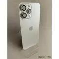 Задняя крышка iPhone 15 Pro Max в сборе с окошками камеры (White Titanium) белый титан