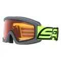 Маска горнолыжная Salice 708DAF Charcoal Yellow DA Orange S2 (Возраст:7-12)