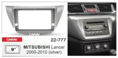 Переходная рамка 9 Android для а/м MITSUBISHI Lancer IХ 2000-10 серый CARAV 22-777