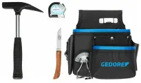 Набор инструмента рабочий Gedore 3100545, 4 шт. в сумке, 290 х 290 х 300 мм