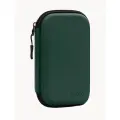 Органайзер дорожный противоударный для проводов, зарядных устройств, аксессуаров BAONA 17.5x10.5x5см, зелёный
