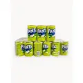 Fanta Green Apple, 0.15 л, 15 шт, банка, (Газированный напиток Фанта Зеленое Яблоко, металлическая банка, мини, жб)