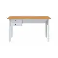 Стол письменный Arkelstorp/ Аркельсторп (Вухтым), 140x70, белый/ светло-коричневый