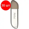 Комплект 30 штук, Флеш-память Netac USB Drive U352 USB2.0 32GB, retail version