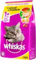 WHISKAS аппетитное ассорти для взрослых кошек с курицей и индейкой с нежным паштетом (0,8 кг х 8 шт)