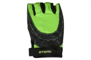 ATEMI AFG06GNS перчатки для фитнеса черно-зелёные размер S - защита кисти и сцепление