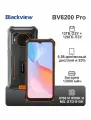 Смартфон Blackview BV6200 Pro, 6/128ГБ, Android 14, NFC, сканер отпечатка, IP68