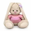 Игрушка мягкая Budi Basa Зайка Ми мягкая в нежно-розовом свитере (малыш)
