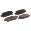 Дисковые тормозные колодки задние Nissan D4060-JA00J (1 шт.) черный