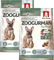 ZOOGURMAN NORMAL для взрослых собак маленьких и средних пород с говядиной 1,2 + 1,2 кг