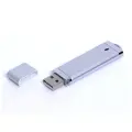 Промо флешка пластиковая «Орландо» (128 Гб / GB USB 3.0 Серебро/Silver 002 Флеш-карта Элегант)