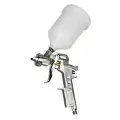Краскопульт универсальный высокого давления S-990G дюза 2,0мм , , вход 1/4, с пласт. бачком 600мл (AVE)