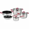 Набор посуды Rondell Savvy RDS-1662, 8 предметов, нержавеющая сталь
