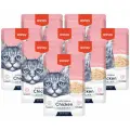 WANPY CAT CHICKEN & SHRIMP для кошек с курицей и креветками пауч 85 гр 85 гр х 8 шт