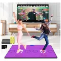 Русифицированный беспроводной танцевально-игровой коврик VELVET, для двоих,с HDMI, 64 Бит, музыка, игры, аэробика, русское меню,/ТV, PC/