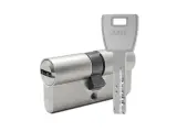Цилиндр ABUS X12R ключ-ключ 100мм (размер 55х45 мм) - Никель