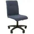 Компьютерное кресло без подлокотников CHAIRMAN 025, ткань, синий