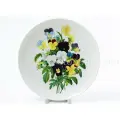 Декоративная тарелка Редуте Пьер-Жозеф Анютины глазки