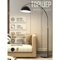 Торшер напольный, напольный светильник, торшер ЭлисСвет, 5846LF/1L BK