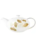 Чайник заварочный Nouvelle, фарфор, фильтр в носике, 1.28л, золотистый