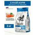 Doctrine сухой беззерновой корм для котят с лососем и белой рыбой, 3кг