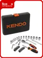 Набор инструмента с трещоткой KENDO 1/4 42 шт. 90562