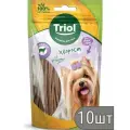 Triol Набор 10 шт Хворост из ягненка для мини-собак 50г 0.5 кг