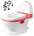 Горшок детский со звуком слива бачка, музыкальный, сиденье для ребенка