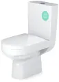 Унитаз-Компакт Gesso W 103, с антивсплеском, каскадный сливной поток