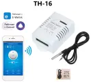 Умное реле Wi-Fi + BLE, с датчиком температуры, 85-250V, 20А, для умного дома