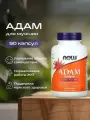 БАД, Now Foods, Адам, 90 мягких капсул, витаминно-минеральный комплекс для мужчин