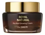 Крем для лица The Saem Royal Natural Pro Red Ginseng, 50 мл, Корея