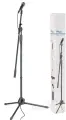 STAGG SDM50 SET - готовый комплект: Профессиональный кардиоидный динамический микрофон с картриджем DC78 (SDM50), 103 - 166 см (40.6 - 65.3) стойка со складными ножками (MIS-0822BK), XLR/XLR (m/f) кабель, 6 м (20’) (SMC6), резиновый зажим с резьбовым ад