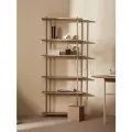 Стеллаж модульный SONOMA Home из сращенного массива дуба, ручная работа, покрытие бесцветным масло-воском