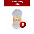 Пряжа Alize Softy 416 - 5 шт, плюшевая