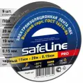 (9 шт.) Изолента ПВХ черная 19мм 20м Safeline